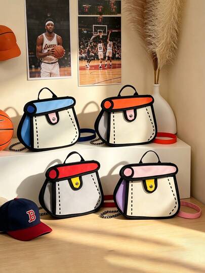 Este nuevo bolso de hombro minimalista 3D de 1 pieza es casual, sencillo y elegante. Cuenta con un diseño con cremallera y una correa de hombro no ajustable, lo que lo hace adecuado para salidas diarias, viajes, compras y sesiones de fotos. Puede contener fácilmente los elementos esenciales cotidianos, convirtiéndolo en un artículo versátil y de moda. Se adapta a diversos estilos y ocasiones, con una excelente adaptabilidad de estilo, y también puede ser un regalo ideal para amigos.