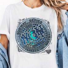 Cute Premium Unisex Casual T-Shirts, New York City T-Shirt, Baseball T-Shirt, New York City T-Shirt - 白色 28 - 查看 6