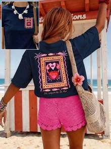 Women T-Shirts - Weiss - View 5