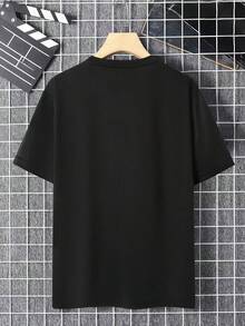 100% Cotton 67 Valentines Couple Shirt 67 Hearts Matching Valentine T-Shirt Cotton Women Clothing Black Top Graphic Tees Men Christmas Clothes - 黑色 - 查看 2