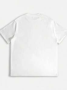 Camiseta Elegante para Mujer con Estampado de París - Top de Manga Corta y Cuello Redondo con Motivos Navideños Franceses, que presenta la Torre Eiffel y frases en francés, estilo casual de primavera/verano, lavable a máquina y adecuada para todas las estaciones. - Blanco - Ver 2