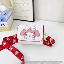 SANRIO 三丽鸥卡通公主包，PU防水零钱包 - 可调节轻便肩带女士化妆包，耐用涤纶手提包，可爱防盗钱包，适合日常使用/旅行 - 情人节礼物、妇女节特别礼物、返校季礼物、可爱卡通单肩包、防水斜挎包、时尚动漫手提包、生日礼物、甜美可爱设计、生日礼物、派对礼物、万圣节礼物、复活节礼物、圣诞节礼物 - 彩色 - 查看 17