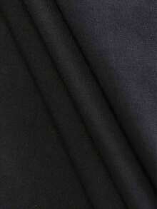 Camiseta de Mujer con Estampado Gráfico a la Moda - Top Casual de Manga Corta y Cuello Redondo - Ligera y Transpirable, Perfecta para el Guardarropa de Primavera y Verano - Fácil de Combinar - Negro - Ver 4