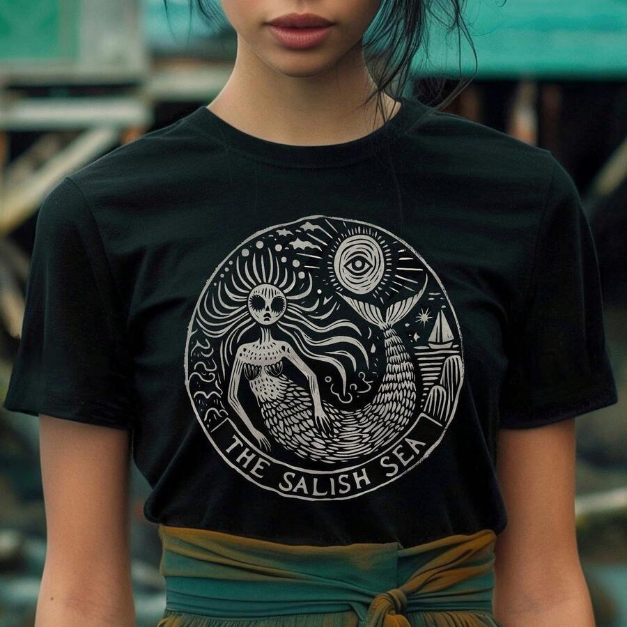 Women T-Shirts - Black - View 1