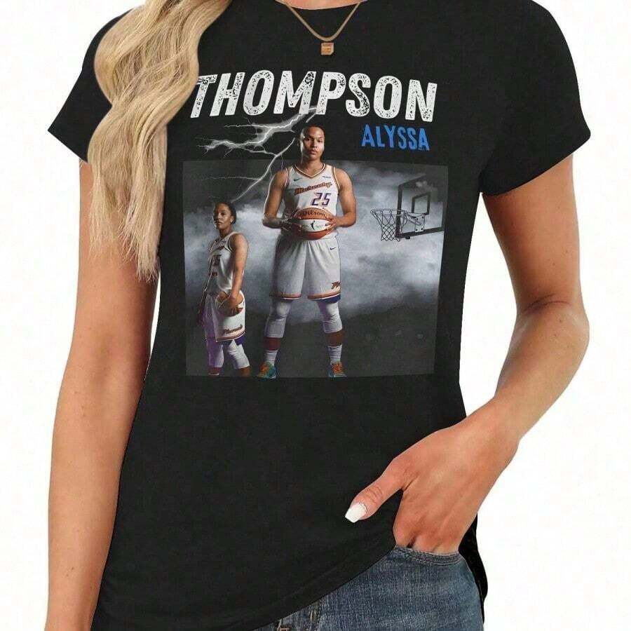 Premium Unisex Casual T-Shirts, San Francisco 49ers Logo And Text Print T-Shirt For American Football Fans, Game Day Wear, Matching Sets For Couples And Families, Comfortable Cotton - 黑色 8 - 查看 1