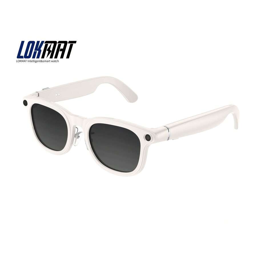 Kính thông minh LOKMAT X01 tích hợp ChatGPT, camera 8MP, hỗ trợ dịch thuật AI 26 ngôn ngữ, trợ lý ảo và điều khiển bằng giọng nói, WiFi 4.0, Bluetooth 5.3.