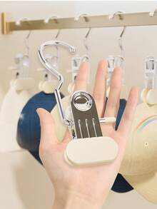 5pcs High Quality Stainless Steel Clothes Clips, Adjustable Metal Pants Rack With Clips, Hanging Laundry Clips With Hooks, For Garments, Pants, Skirts, Decor, Spring, Minimalist, Portable Hanging Clothes Clips For Summer Tops - View 11