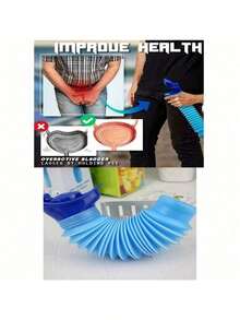 2pcs Portable Reusable Collapsible Travel Urinal For All Ages - Design For Outdoor Emergencies Sy To Carry And Perfect Travel Essential - 2pcs - View 8
