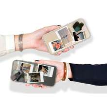 Customized Mini Photo Stickers, -Style Photo Stickers, Phone Case Decor Photo Stickers, -Style White Border Custom Photo Stickers For Transparent Phone Cases, DIY Decoration Stickers, Waterproof And Residue-Free Removable, Customized Face Stickers, Couple Photo Stickers, Family Memory Photo Stickers, Transparent Phone Case Decoration Stickers, DIY Photo Stickers, Waterproof And Residue-Free Photo Stickers, Ins-Style Mini Photo Cards, Pet Photo Customized Stickers, White Border Stickers, Removable Photo Decoration Stickers, Planner/Diary Photo Stickers, Mini Photo Sticker Set - Miniature Photo, 4.5 X 3.5 cm - View 4