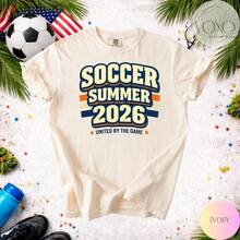 Camiseta Unisex de Algodón Puro, Cuello Redondo, Talla Grande, Estilo Casual, Novedad Transfronteriza para la Copa Mundial 2026 - Negro - Ver 1