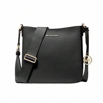  Michael Kors Jet Set Travel Solid Color Women's Single Shoulder Crossbody Bag 35S4GTVC5L BLACK BLACK