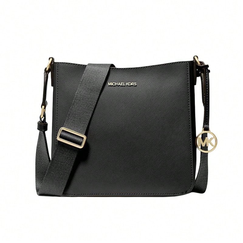 Michael Kors Jet Set Travel 素色女款單肩斜挎包 35S4GTVC5L 黑色 - 黑色35S4GTVC5L BLACK BLACK - 查看 1