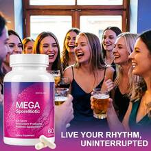 Miriyalyad Microbiome Labs MegaSporeBiotic Probiotic, Survives Stomach Acid, 180 Capsules, Gut Microbiome Balance Supplement - 3PCS - 查看 5
