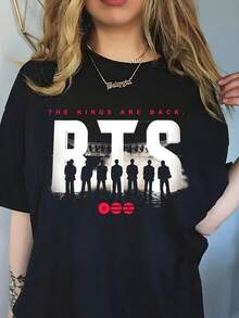Women T-Shirts - Black - View 7
