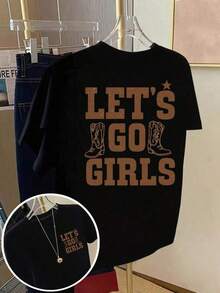 Women T-Shirts - Black - View 1