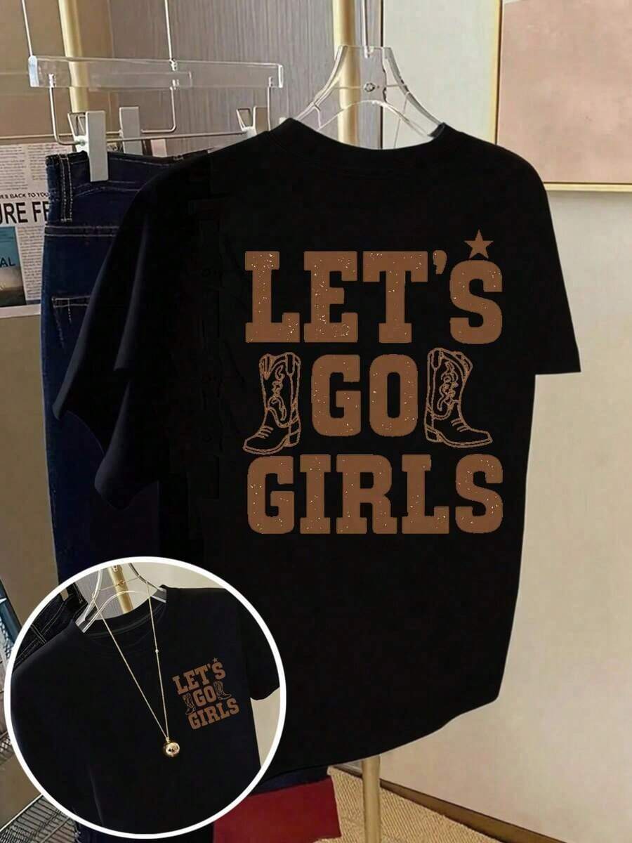 Women T-Shirts - Black - View 1