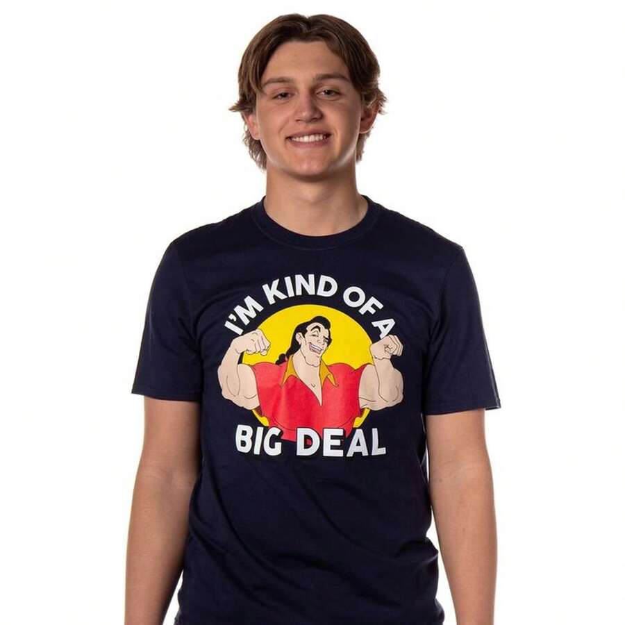 Gaston Land World T1EE Funny Adult T1EE Graphic T-Shirt For Men T-Shirt Clothing 220g Foundation Of AL1Godn Men's, 220g Of Pure Comfort. Created For Every Human Being, Whether Woman Or Man. Consistent Fabric Of Optimal Quality, Prepared For Any Size, Soft To The Touch But Designed To Hold Up. Breathable Outerwear For Women, Autumn Sets, Holiday Outfits, New Year's Costumes For Her. - 黑色 - 查看 1