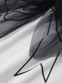 Camiseta de Mujer con Estampado de Moda - Blanco - Ver 7