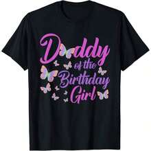 1 Piece Inspirational T-Shirt With Daddy Shark Puzzle Piece Design For Autism Awareness, For Women, Men, Gift T-Shirt, Matching Family T-Shirts, Casual Style, Unisex, Party T-Shirt, Sizes S-5XL, 100% Cotton, Black, 180g, 100% Cotton, All Designs Are Printed. Unisex. - 黑色 9 - 查看 1