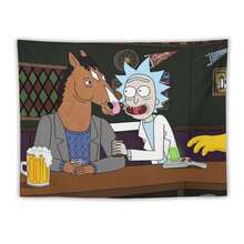 BoJack Horseman Tapestry Wall Decoration, Anime Funny Horse Flag Banner, Suitable For University Dormitories, Bedrooms, Living Rooms, Perfect Fans Decoration Gift - 1PC - 查看 9