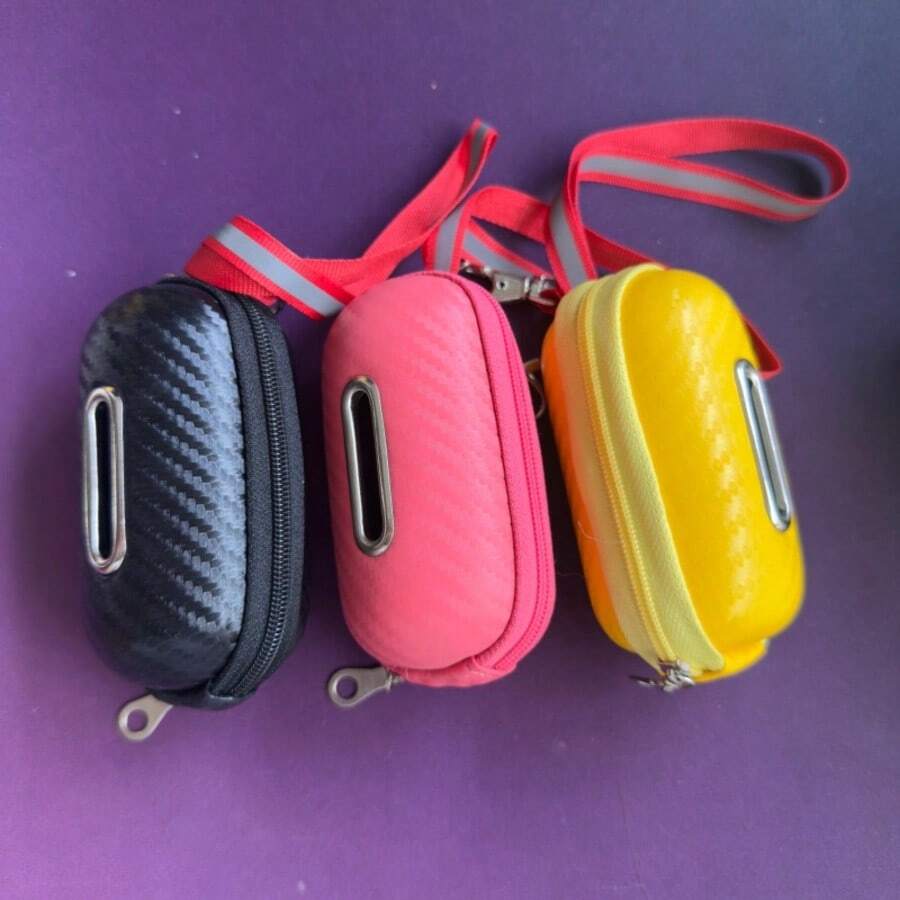 1 Túi đựng chất thải cho chó cơ bản, có hộp đựng và kẹp dây xích, không mùi, kích thước 4,3 inch * 2,3 inch, nhỏ gọn và tiện lợi. - Nhiều màu - Xem 1