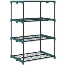 4-Tier Plant Stand, 105cm High, Flower Stand For Indoor And Outdoor Use, Steel Plant Rack, Dark Green. - 深綠色 - 查看 8
