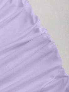 Vestido mini ajustado y sexy para mujer con hebilla metálica sin tirantes - Púrpura malva - Ver 6