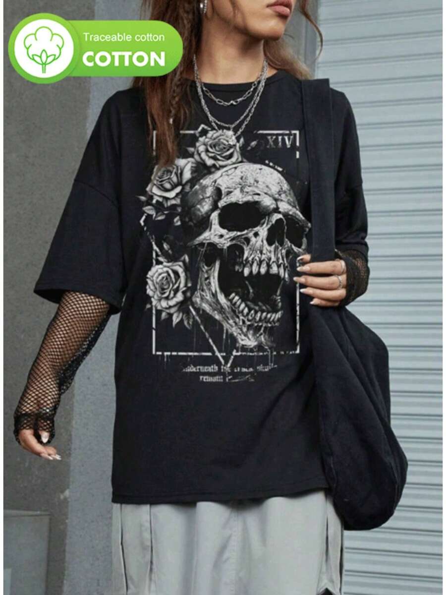 Women T-Shirts - Black - View 1