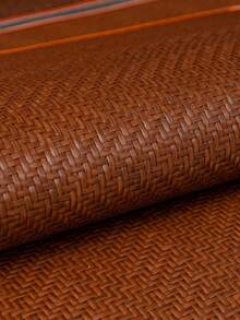 1pc Summer Cool Breathable Soft Woven Solid Color Sofa Cover, Washable Non-Slip Furniture Protector, Suitable For Living Room, Bedroom, Study, Outdoor, 1/2/3/4 Seater Comfortable Modern Sofa Cover - Coffee Brown - View 8