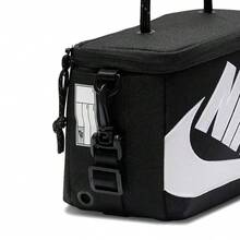 Nike Túi đeo vai, túi đeo chéo, túi xách tay mới dành cho nam và nữ. Kích thước xấp xỉ: 20*8*15cm - Đen và trắng - Xem 5