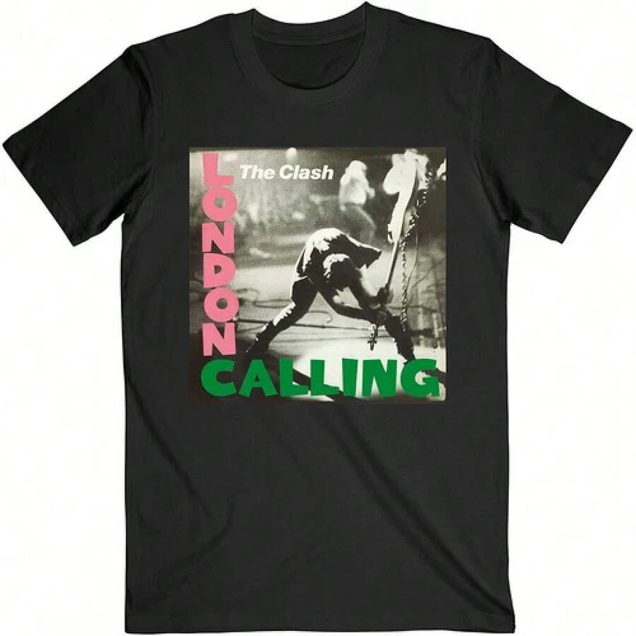 Unisex T-shirt  Svart Punk Rock Metal Klassiska T-shirts för män herr-T-shirts herrkläder herrset herr-T-shirt herrartiklar vardagsklänningar för kvinnor damset eleganta blusar dam-T-shirts damklänning - Svart - Visa 1