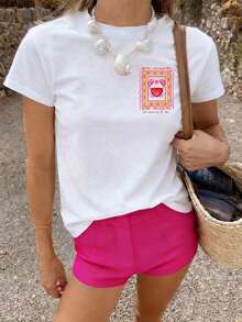 Women T-Shirts - Weiss - View 3