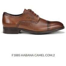 Fluchos أحذية رسمية 113-F1885 للرجال باللون البني - بني - مشاهدة 2