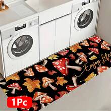 1pc Squirrel Pattern Printed Linen Kitchen Rug, Doormat, Bath Mat, Hallway Mat, 3D Printed Rectangle Carpet For Living Room, Bedroom, Corridor, Bathroom, Laundry Room - Polyester Rug For Indoor And Outdoor Home Decor - Multicolor - View 16