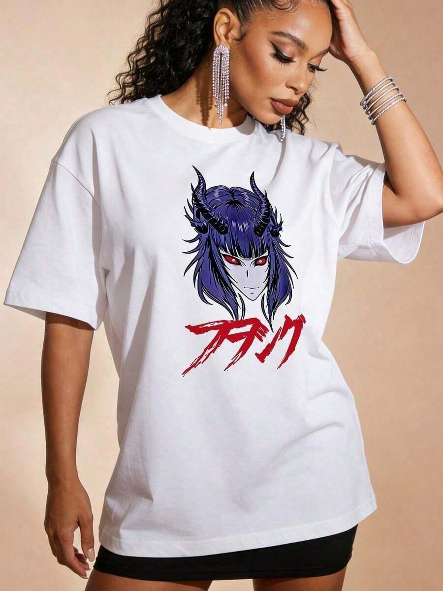 ropa de calor mujer Camiseta de manga corta con cuello redondo suave y casual de verano para mujer, tops para salir, algodón, vintage, estilo callejero europeo y americano, casual deportivo, estilo unisex, estilo casual urbano, tops bonitos, Gen Z, curvas, ropa Y2K, camisetas divertidas, tops para damas, conjuntos de vacaciones para mujer, top lindo, camiseta gráfica, conjuntos de primavera, camisetas holgadas, ropa de calle retro, estilo de los 90, estilo de los 2000, subcultura, top negro, tops blancos, atuendo de fiesta de los 90. - Blanco - Ver 1