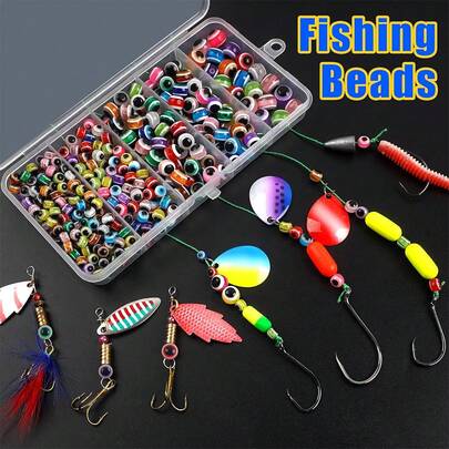 Carolina Fishing Tackle, Acrylic Beads For Fishing, DIY Kit, Bass Fishing Tackle, Freshwater Fish Eyes, Freshwater Fishing Bait, Fishing Lures, Fishing Fish Eyes, 3D Fishing Fish Eyes