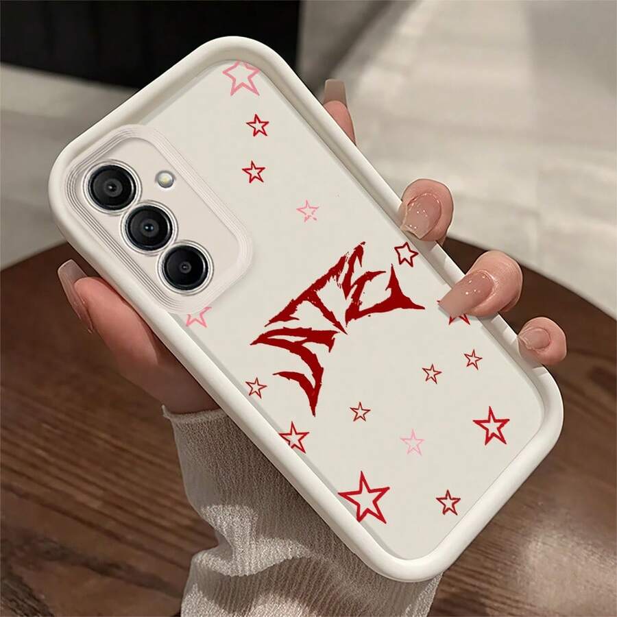 Fanahat-Phone Case - A Chic Black And White -Patterned Phone Case, Designed to Fit Various for  Galaxy Models Including S25, S24, S23, S22, S21, S20 Ultra, Plus, FE, And A Series from A01 to A73, Crafted from Soft TPU for Optimal Phone Protection - Beis - Ver 1