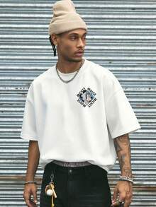 Official Disney Licensed | Casual Short-Sleeved T-Shirt Featuring The Iconic Character Heads Of Donald Duck, Minnie Mouse, Goofy, Mickey Mouse, And Daisy Duck In A Retro "MICKEY & CO Est. 1928" Design. Made From Opaque Fabric, Machine Washable, Versatile, And Casual – Perfect For Spring And Summer. The Ideal Gift For My Girlfriend! - 白色 - 查看 2