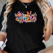 Women T-Shirts - Black 8 - View 6