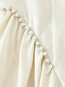 Women Midi Dresses - 杏 - 查看 8