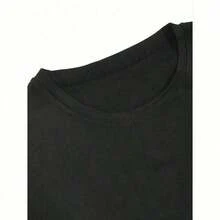 [Flash ] 1 Piece Fashion Casual T-Shirt For Men And Women, Aiolos Knight Of The Sagittarius Constellation, Black, Cute Clothes, Plus Sizes, Loose Fit T-Shirts, Men's Fashion, Versatile, Easy To Match, For Daily Wear, Urban Style, Vacation Wear, Weekend Wear. Stylish Women's T-Shirts - 風格 - 查看 2