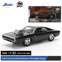 Simba Universal 1:32 Scale "Fast &" 25th Anniversary Collector's Edition Alloy Car Model Collection Set - Multicolor - View 8