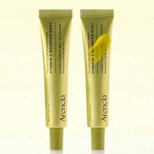 2PC Arencia Vitamin C Booster Shot Serum With Glutathione, Niacinamide And Vitamin E For Dark Spot Care, Fine Lines & Wrinkles, Glass Skin, Korean Skincare 30ml/1.01 Fl.Oz - 視黃醛眼部精華 - 查看 1