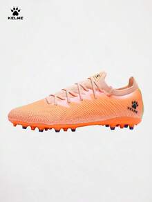 KELME 成人足球鞋 Jidian 2.5 短钉比赛 MG 专业训练鞋，适用于人造草坪 - 橘色 - 查看 1