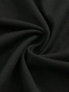 Camiseta de Algodón Estampada a Doble Cara, Cómoda, Elegante con Diseño Minimalista, Casual y Versátil, Estilo INS, Camisetas Gráficas con Diseño de la Géidα Hecate, Artemisa y Persépona del World Tour. - Negro - Ver 6