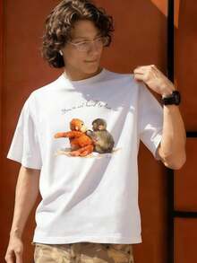 Men T-Shirts - White - View 3