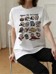 Kvinnor T-shirts - Vitt - Visa 5