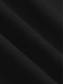 Camiseta Oversize de Mujer con Estampado de Margaritas - Top de Manga Corta Transpirable y Cuello Redondo con Estampado de Margaritas y Verde Oliva, Blusa Casual para Primavera, Verano y Otoño, Camisetas Holgadas Lavables aáquina - Negro - Ver 3