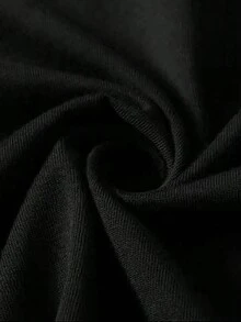 Camiseta con estampado de patrón Ye 100%, camiseta casual de temporada para mujer, camiseta de manga corta con cuello redondo, para deportes al aire libre, regalo de vacaciones. Transpirable y cómoda, ideal para deportes y ocio, blusa de cuello redondo, camisa > Hermosa. - Negro - Ver 6