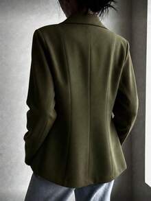 Women Blazers - Green - View 5